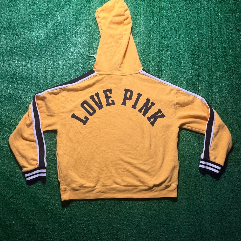 Victoria's Secret Yellow Love Pink Sweatshirt